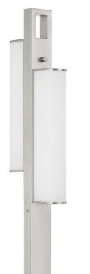 Cal® Lighting & Accessories Zamora Brushed Steel Floor Lamp-1