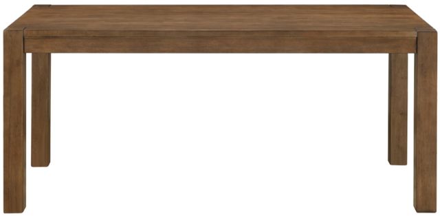 New Classic® Home Furnishings Phoenix 5-Piece Chestnut Brown/Light Gray Dining Set-2