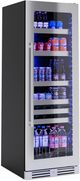 XO 24" Fingerprint Resistant Stainless Steel Built In Beverage Center-1