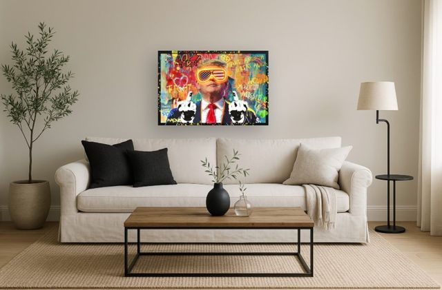 Classy Living Luminous Neon Trump FU Neon Sign-1