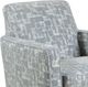 Fusion Furniture Doc Fossil Fillmore Chambray Swivel Glider Chair-2