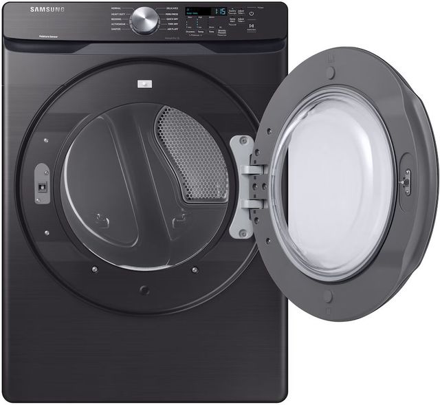Samsung 7.5 Cu. Ft. Black Stainless Steel Front Load Electric Dryer-1