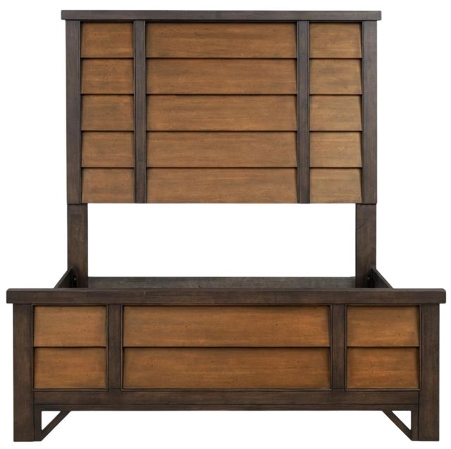 Legacy Classic Lake House Dried Tobacco/Pinecone Twin Over Twin Bunk-1