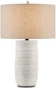 Currey & Company Innkeeper Light Natural/White Table Lamp-0