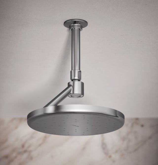 KOHLER® Statement® Polished Chrome 1.75 GPM Open Rain Iconic Round 9" Single-Function Rainhead-1