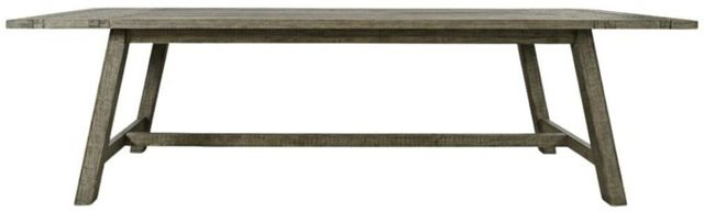 Jofran Inc. Telluride Driftwood Trestle Extension Counter Table-2
