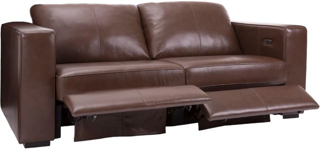 Decor-Rest® Furniture LTD Customizable 3900 Leather Power Reclining Sofa-1