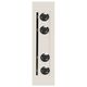 Summit® 24" Bisque Gas Cooktop-2