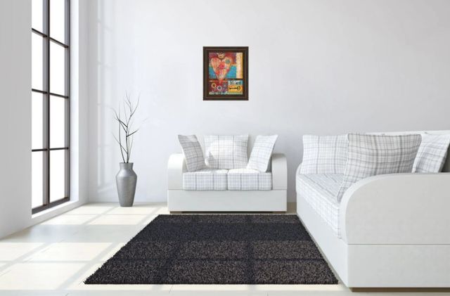 Classy Art Love by Mollie B Framed Print Wall Art-2