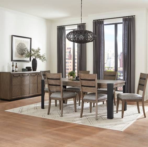 Parker House® Cedar Fork Smoked Arabica Side Chair-1