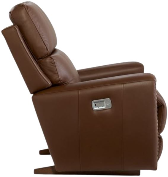 La-Z-Boy® Apollo Caramel Leather Power Rocking Recliner with