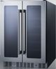 Summit® 4.6 Cu. Ft. Stainless Steel Wine Cooler-1