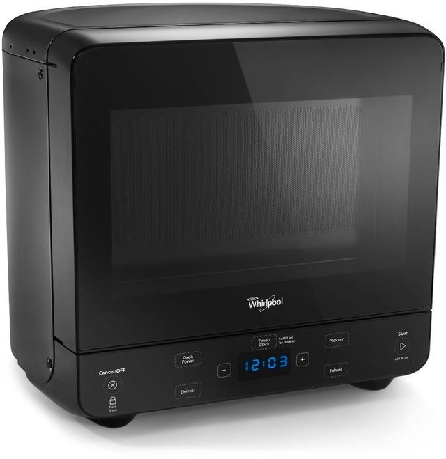 Whirlpool® 0.5 Cu. Ft. Black Countertop Microwave North Iowa