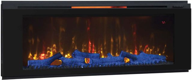 ClassicFlame® Helen Black 48" Wall Mounted Electric Fireplace-3