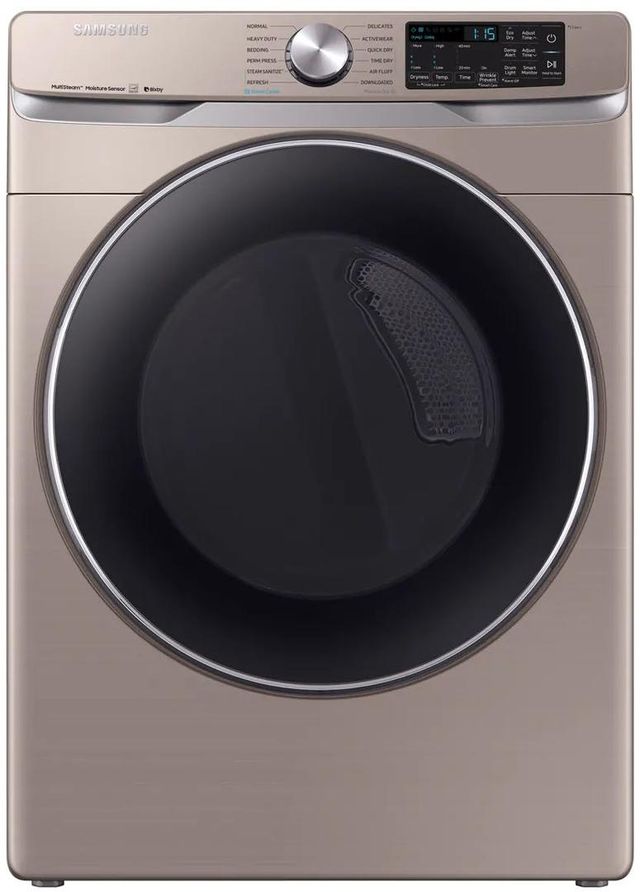 Samsung 7.5 Cu. Ft. Champagne Front Load Electric Dryer-0