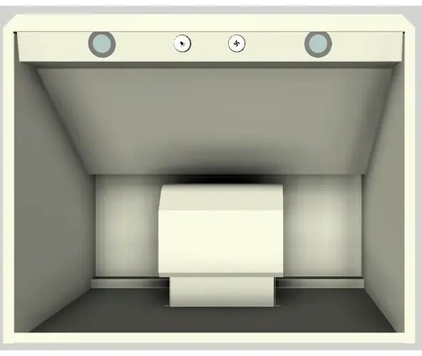 Vent-A-Hood® 30" Biscuit Wall Mount Hood-2