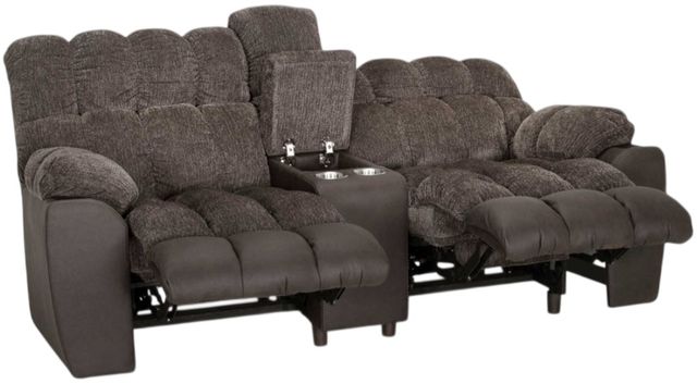 Franklin™ Westwood Atlantic Mink Manual Reclining Loveseat-1
