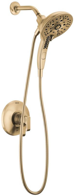 Delta Tetra® 17 Series Lumicoat® Champagne Bronze Shower Trim-0
