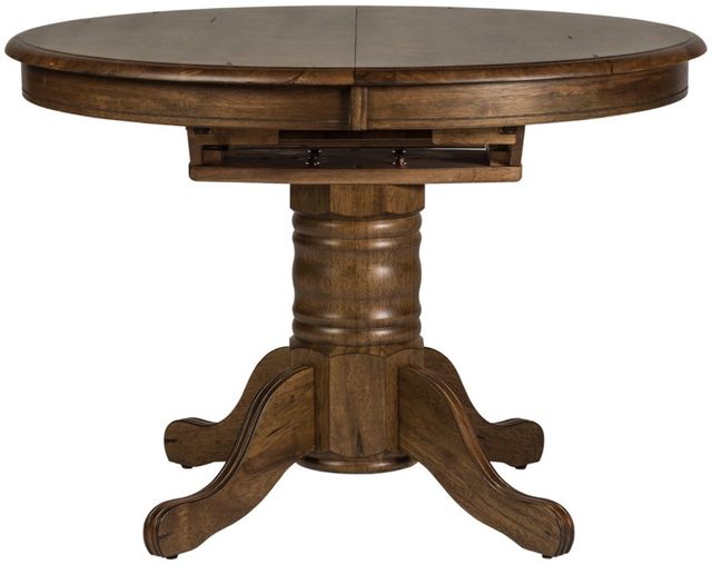 Liberty Furniture Carolina Crossing Antique Honey Pedestal Table-2