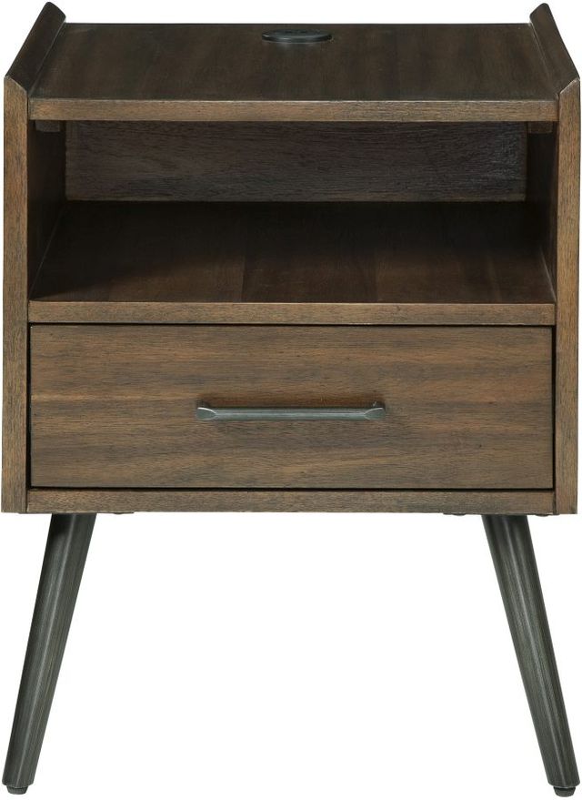 Signature Design by Ashley® Calmoni Brown End Table-1