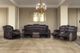 New Classic® Home Furnishings Willow Brown Manual Glider Recliner-1