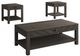 Crown Mark Valor 3-Piece Gray Occasional Table Set-0