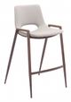 Zuo® Desi Beige Set of 2 Counter Chairs-0