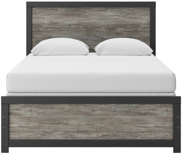 Signature Design by Ashley® Jonnifer Black/Gray Queen Panel Bed-3