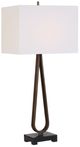 Uttermost® Galloway Dark Bronze Table Lamp-0