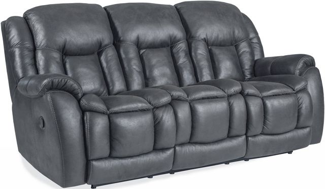 HomeStretch Renegade Grey Reclining Sofa-0