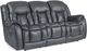 HomeStretch Renegade Grey Reclining Sofa-0