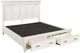 aspenhome® Caraway Aged Ivory King Panel Storage Bed-1
