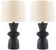 Signature Design by Ashley® Scarbot Distressed Black Table Lamp-1