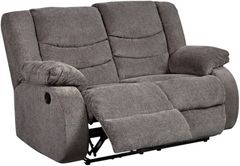 Signature Design by Ashley® Tulen Gray Reclining Loveseat
