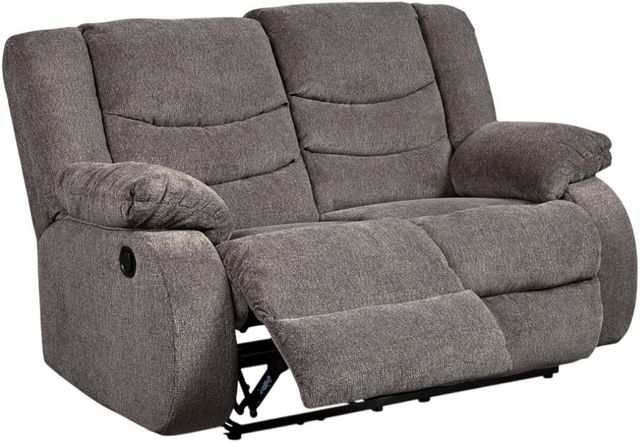 Signature Design by Ashley® Tulen Gray Reclining Loveseat