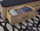 Artisan & Post by Vaughan-Bassett Cool Rustic Stone Gray California King Storage Panel Bed-3