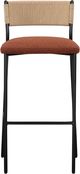 TOV Furniture Celine Maroon Bar Stool-3