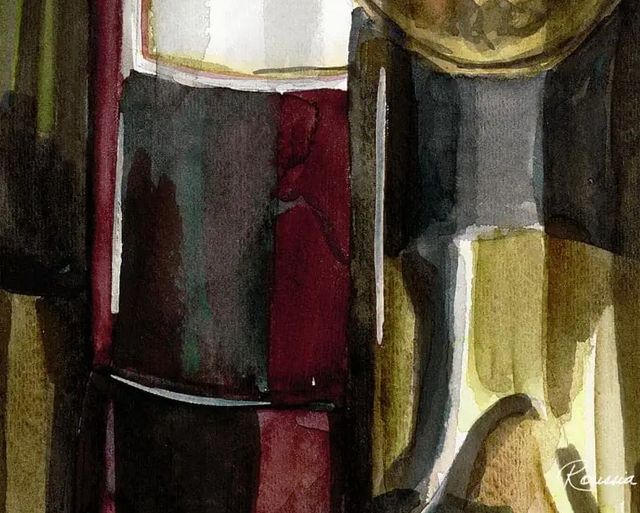 Classy Art Auburn Wine Collection I by Heather A. French-Roussia Wall Art-2