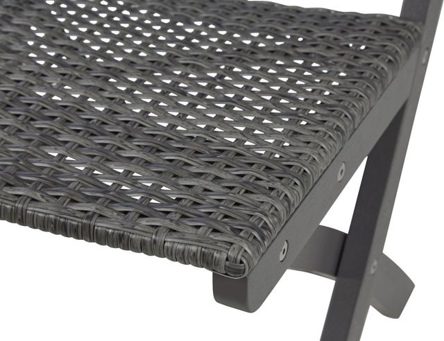 Signature Design by Ashley® Safari Peak 3-Piece Gray Outdoor Table and Chairs Set-3