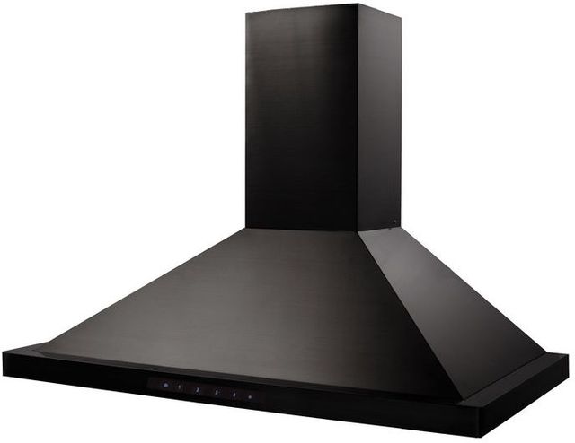 ZLINE 48" Black Stainless Steel Wall Mount Range Hood-2