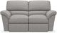 La-Z-Boy® Reese La-Z Time® Salt and Pepper Full Reclining Loveseat-0
