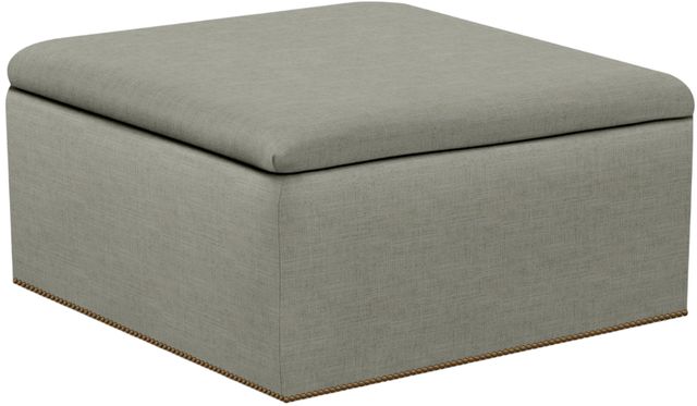 Creek Side Customs Customizable Hendrix Storage Ottoman with Nailhead Trim Trim-4