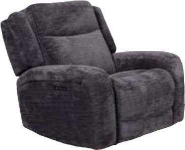 CHEERS Niobrara Lucie Charcoal Manual Glider Recliner-0