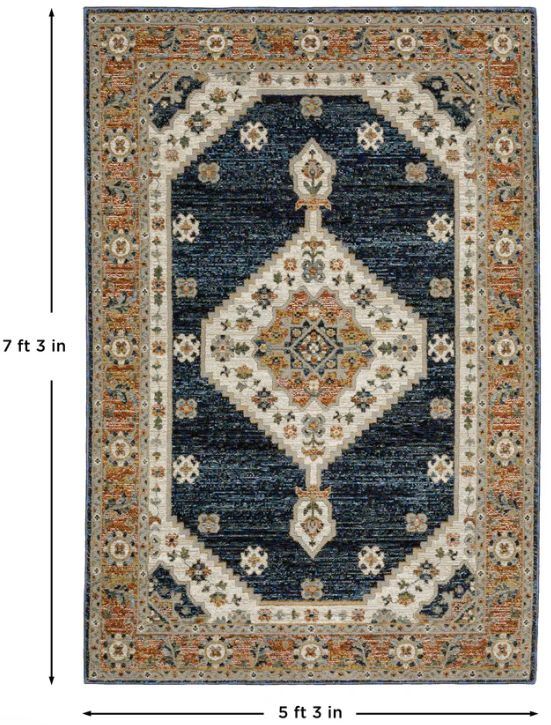 Oriental Weavers™ Andorra 5'x7' Area Rug-2