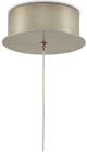 Currey & Company Beehive Natural Rattan/Silver Multi-Drop Pendant Lighting-2