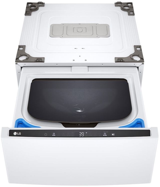 LG SideKick™ 1.0 Cu. Ft. White Pedestal Washer-1