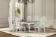 Furniture of America® Orford 7-Piece Antique White/Dark Walnut Dining Set-0