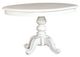 Liberty Furniture Summer House Oyster White Pedestal Table-0