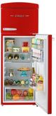 Unique® Appliances Classic Retro 22'' 7.5 Cu. Ft. Candy Apple Red Top Freezer Refrigerator-4