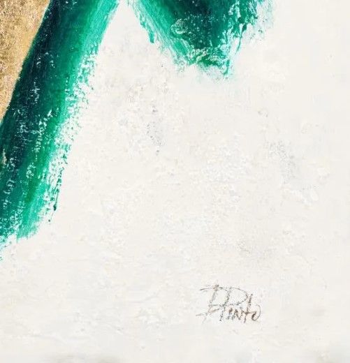 Classy Art On Gold III by Patricia Pinto Wall Art-1